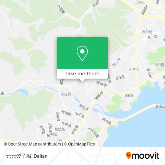 元元饺子城 map
