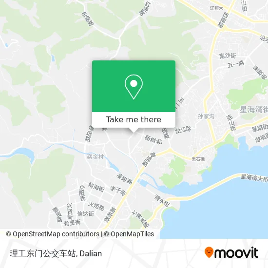 理工东门公交车站 map