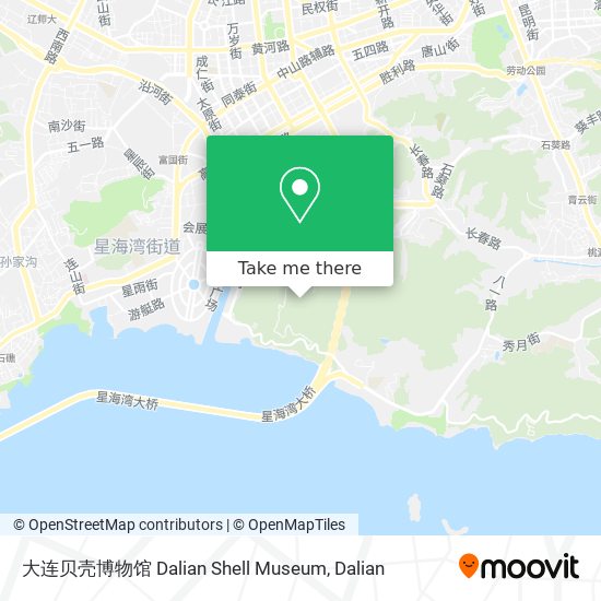大连贝壳博物馆 Dalian Shell Museum map