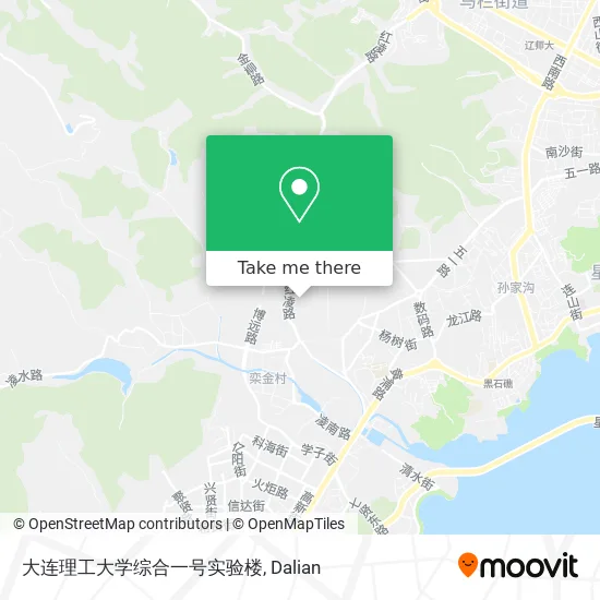 大连理工大学综合一号实验楼 map