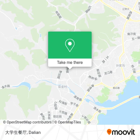 大学生餐厅 map