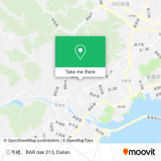 三号楼。BAR dak 013 map