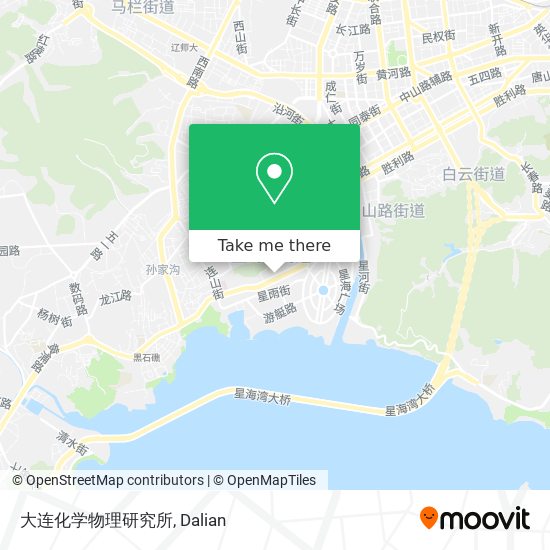 大连化学物理研究所 map