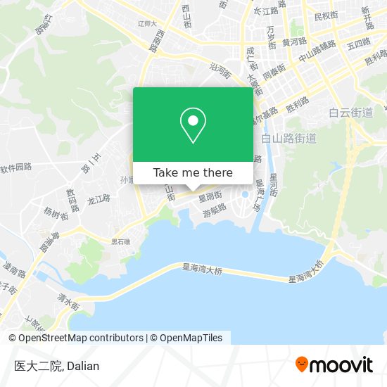 医大二院 map