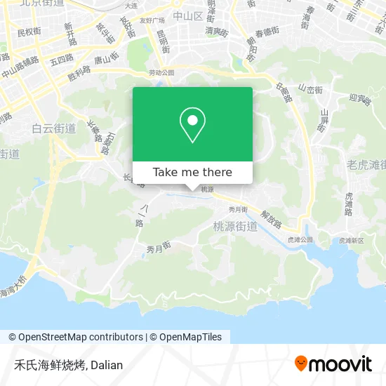 禾氏海鲜烧烤 map