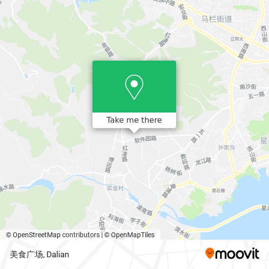 美食广场 map
