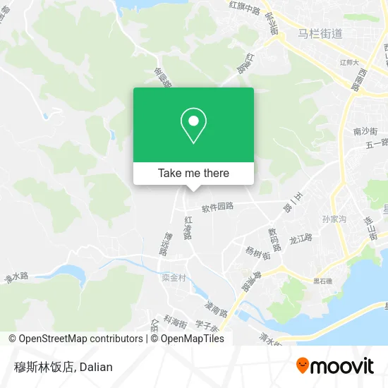 穆斯林饭店 map