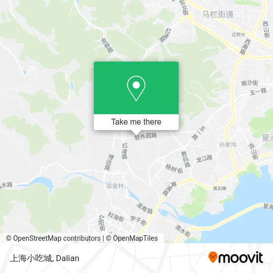 上海小吃城 map