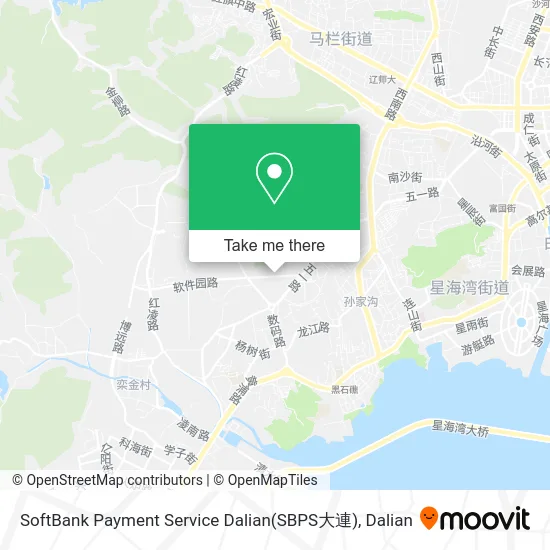 SoftBank Payment Service Dalian(SBPS大連) map
