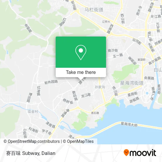 赛百味 Subway map