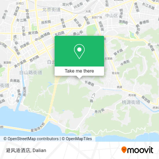 避风港酒店 map