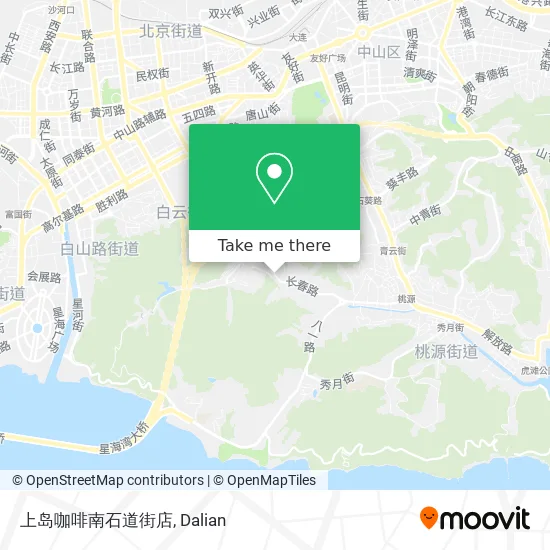上岛咖啡南石道街店 map