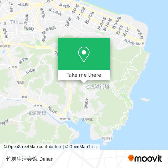 竹炭生活会馆 map