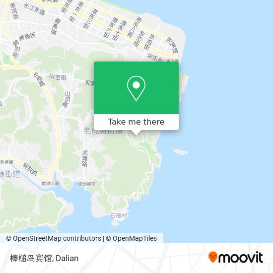棒槌岛宾馆 map