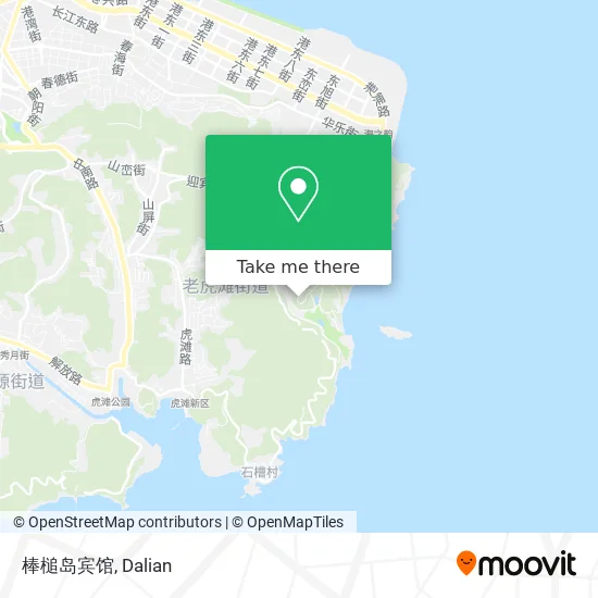棒槌岛宾馆 map