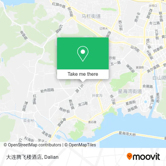 大连腾飞楼酒店 map