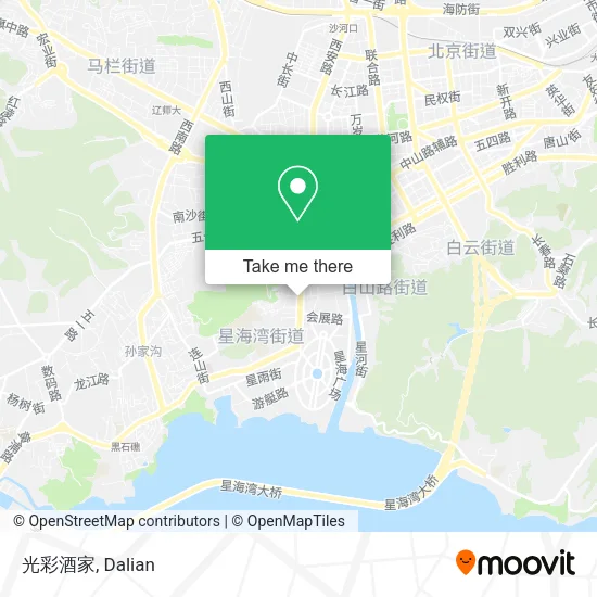 光彩酒家 map