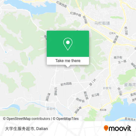 大学生服务超市 map