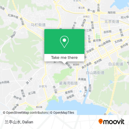 兰亭山水 map