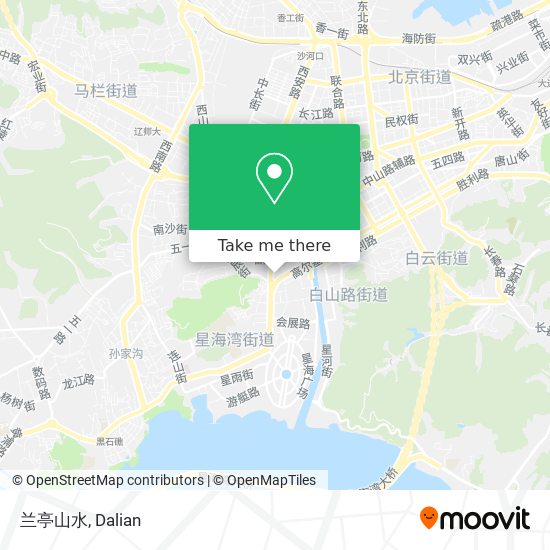 兰亭山水 map