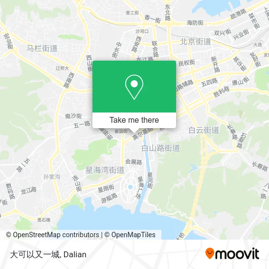 大可以又一城 map