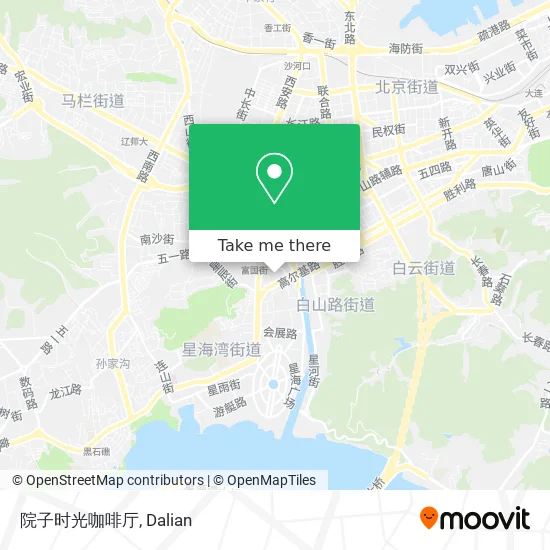 院子时光咖啡厅 map