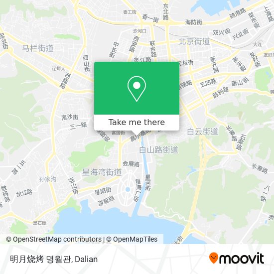 明月烧烤 명월관 map
