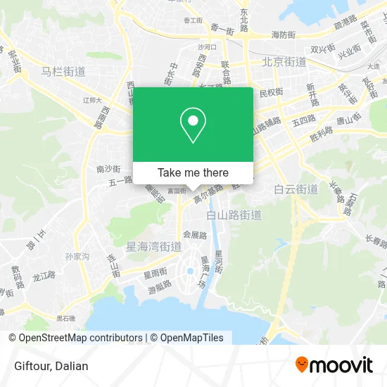 Giftour map