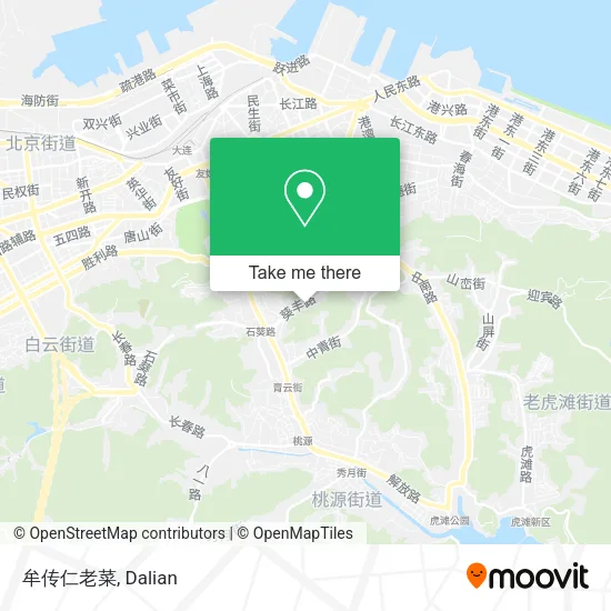 牟传仁老菜 map