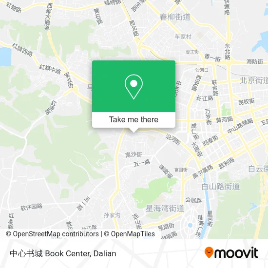 中心书城 Book Center map