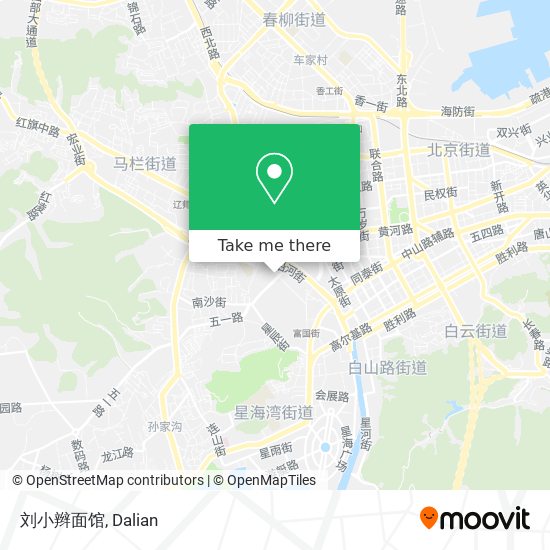 刘小辫面馆 map