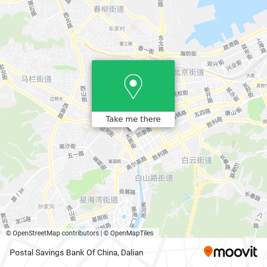 Postal Savings Bank Of China map