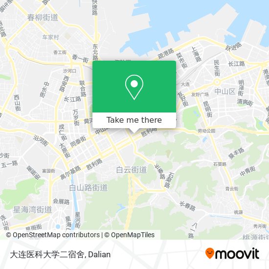 大连医科大学二宿舍 map