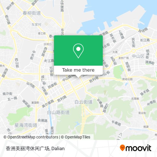 香洲美丽湾休闲广场 map
