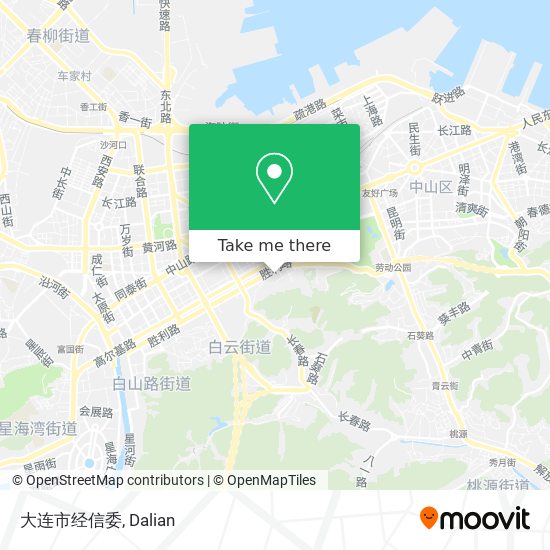 大连市经信委 map