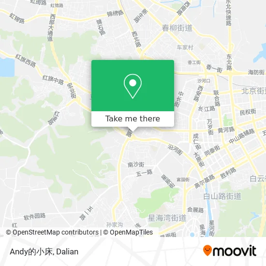 Andy的小床 map