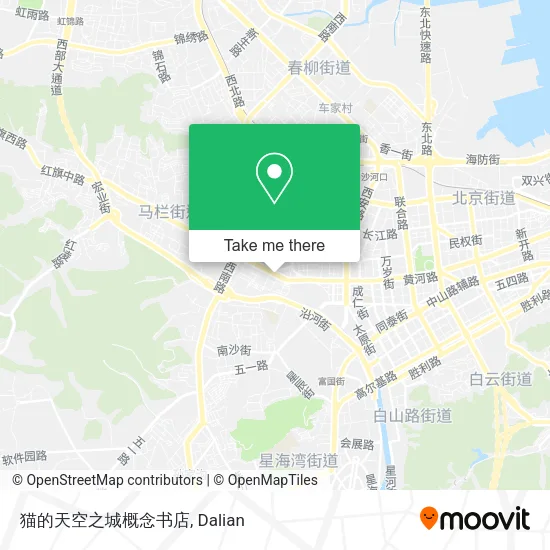 猫的天空之城概念书店 map