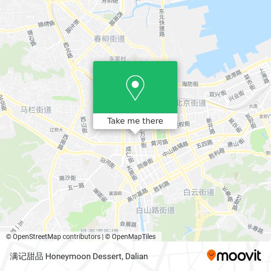 满记甜品 Honeymoon Dessert map