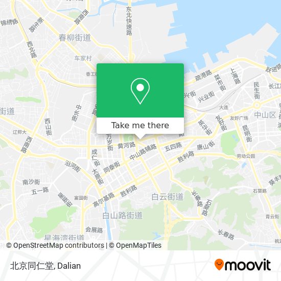 北京同仁堂 map