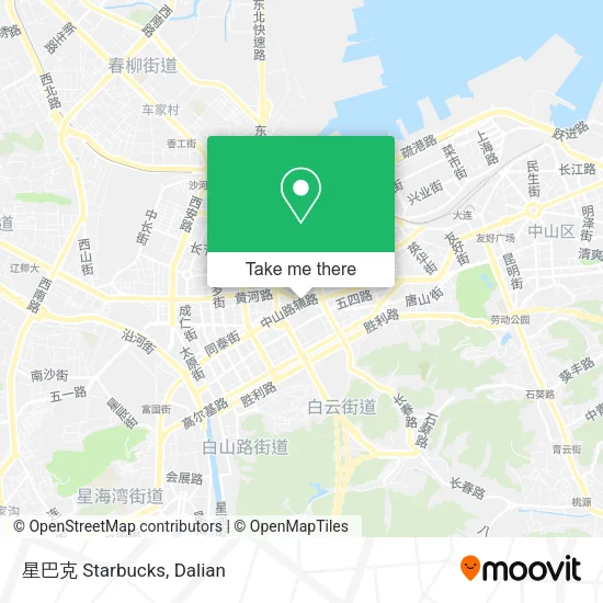 星巴克 Starbucks map
