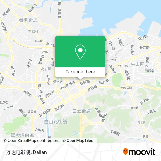 万达电影院 map