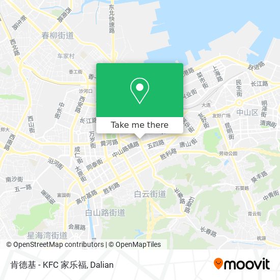 肯德基 - KFC 家乐福 map