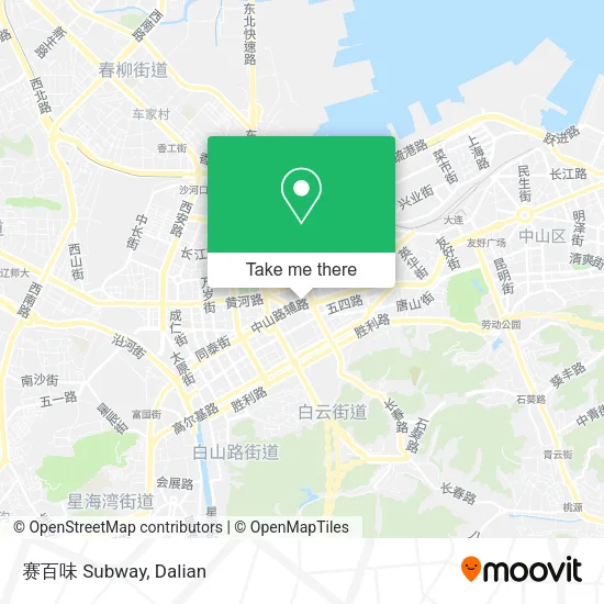 赛百味 Subway map