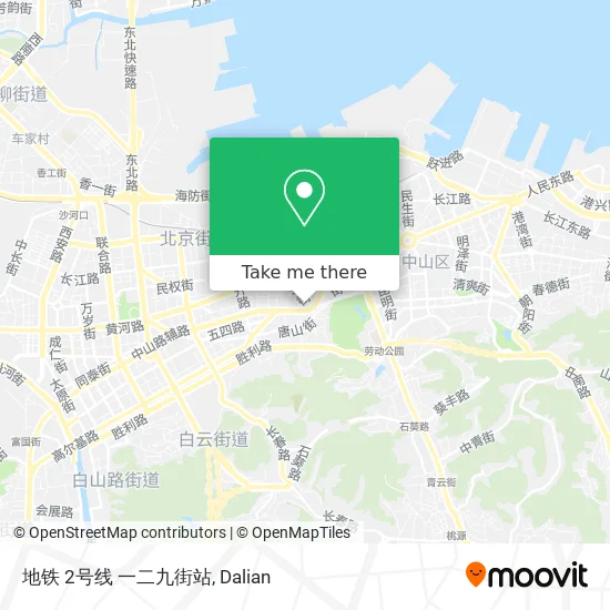 地铁 2号线 一二九街站 map
