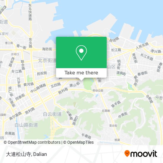 大連松山寺 map