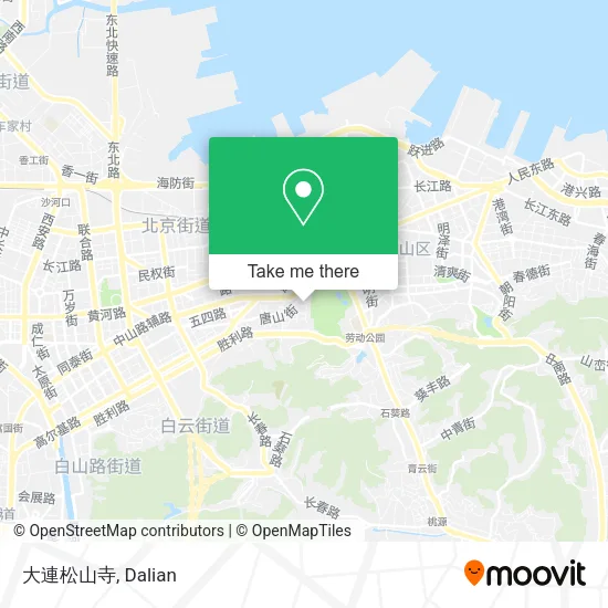 大連松山寺 map