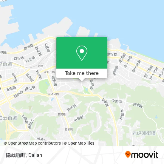 隐藏咖啡 map