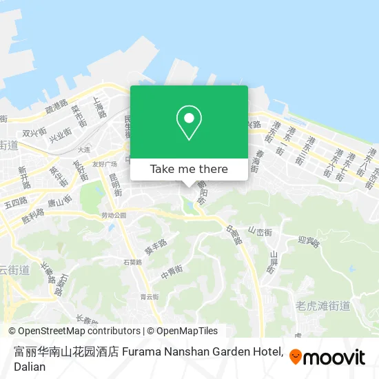 富丽华南山花园酒店 Furama Nanshan Garden Hotel map