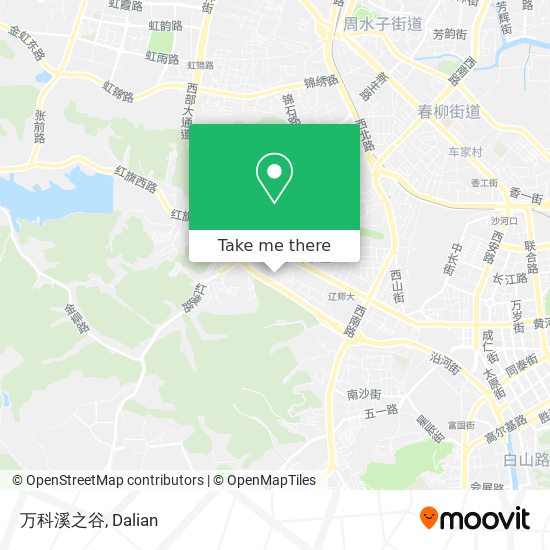 万科溪之谷 map