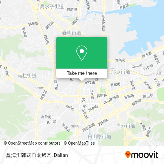 鑫海汇韩式自助烤肉 map